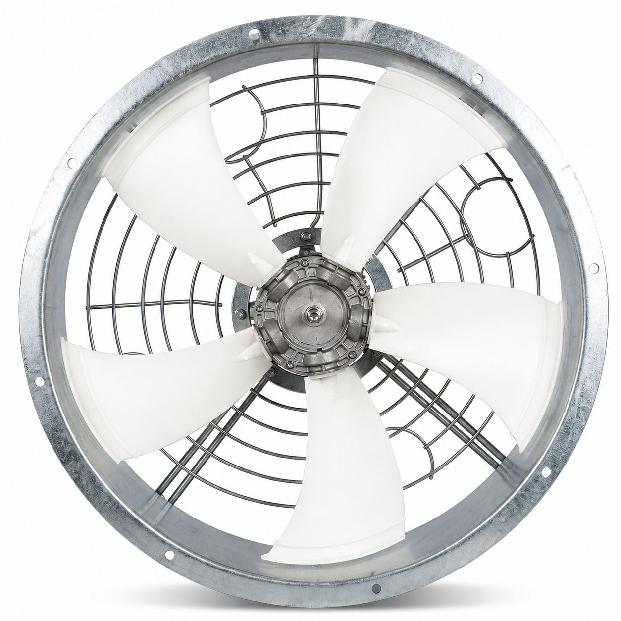 Hollow aluminum cooling tower fan blade for industrial airflow